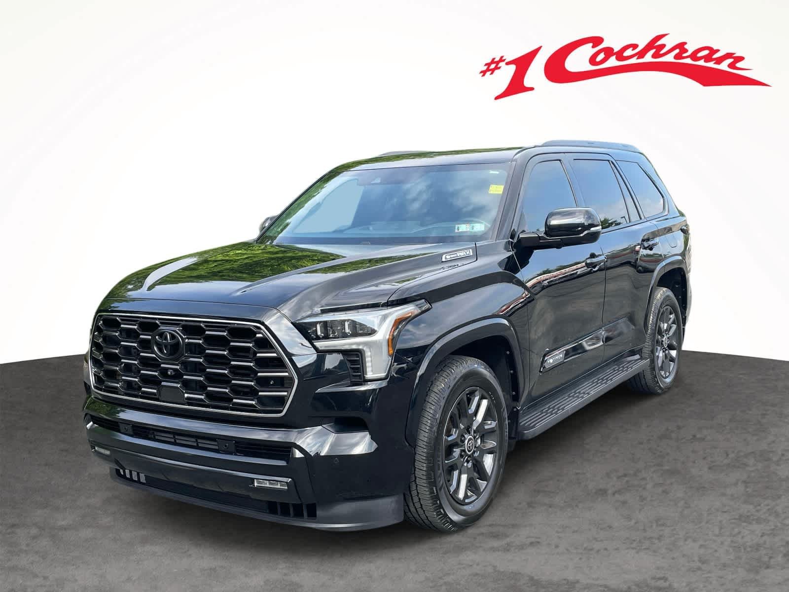 Used 2024 Midnight Black Metallic Toyota Platinum image 16