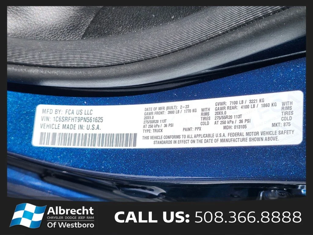 Used 2023 Blue Ram Limited image 33