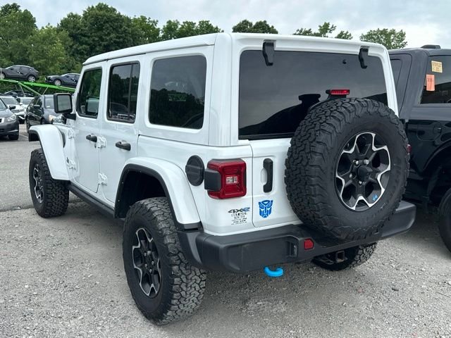 Used 2023 White Jeep Rubicon 4xe image 4