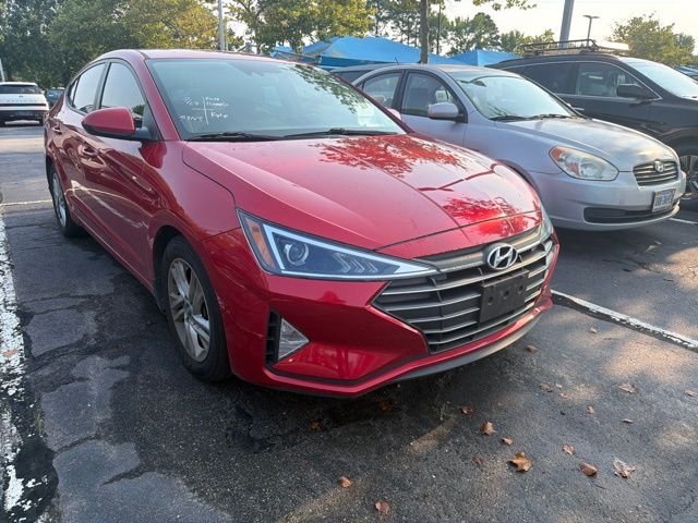 Used 2020 Calypso Red Hyundai SEL image 1