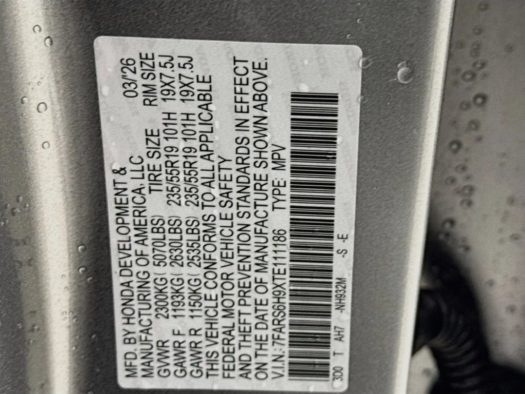 Certified Used 2026 Solar Silver Metallic Honda Sport Touring image 43