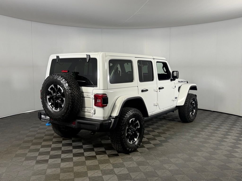 Used 2024 White Jeep Rubicon 4xe image 8
