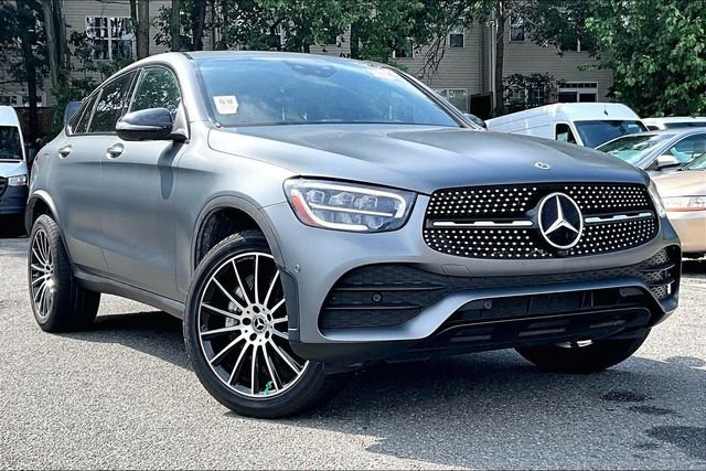 Certified Used 2023 Gray Mercedes-Benz GLC 300 Coupe image 1