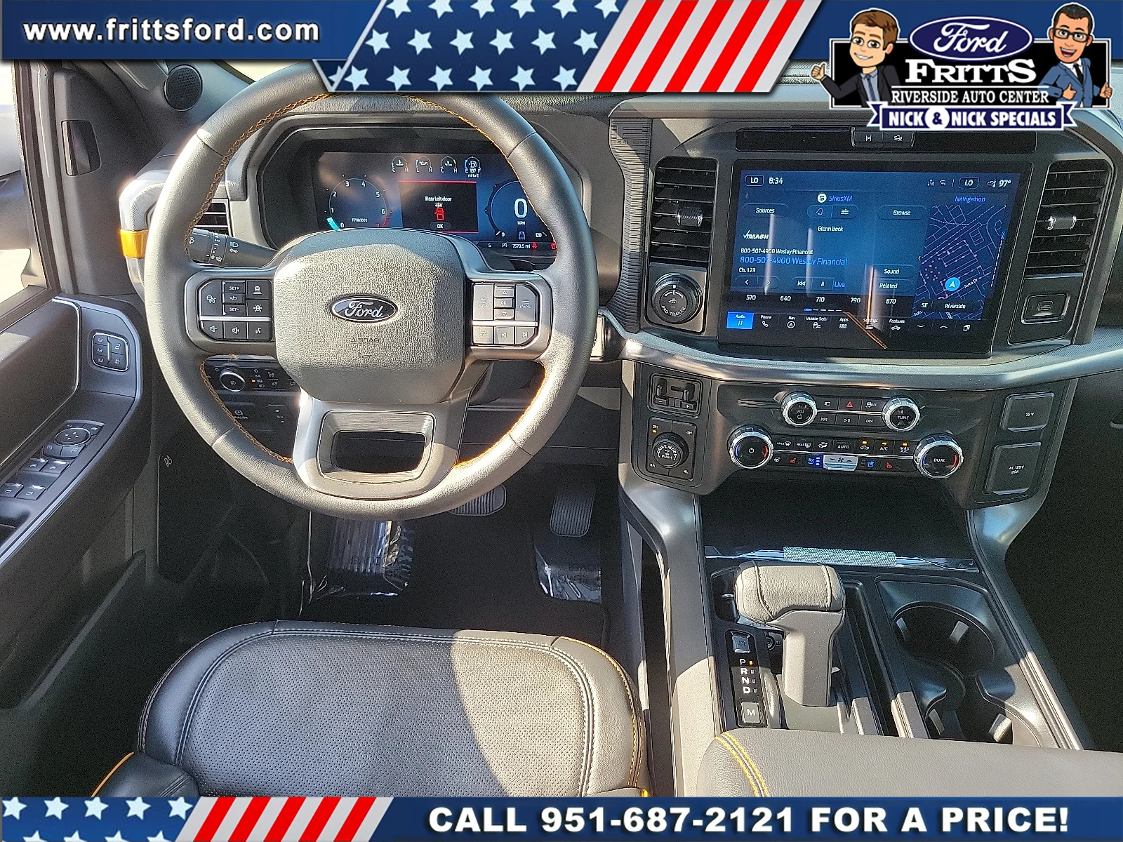 Certified Used 2025 White Metallic Ford Tremor image 5