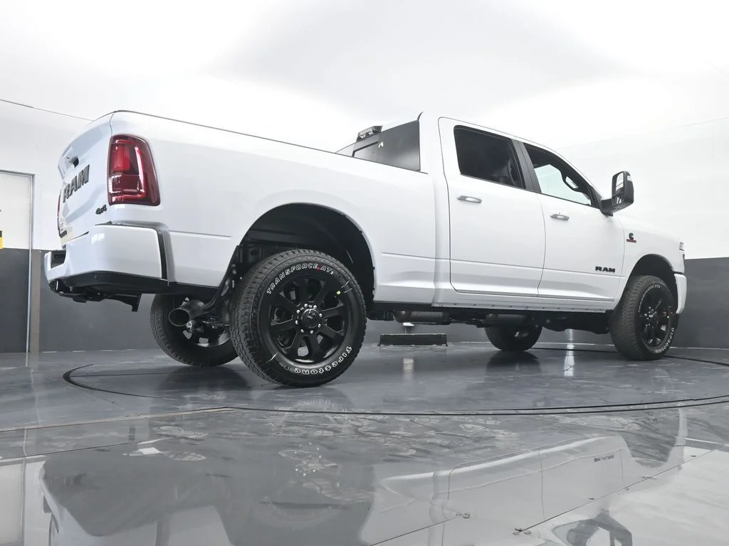 New 2026 Bright White Clear-Coat Exterior Paint RAM Laramie image 59