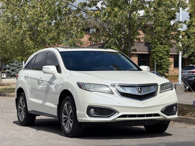Used 2017 White Diamond Pearl Acura AWD with Advance Package image 2