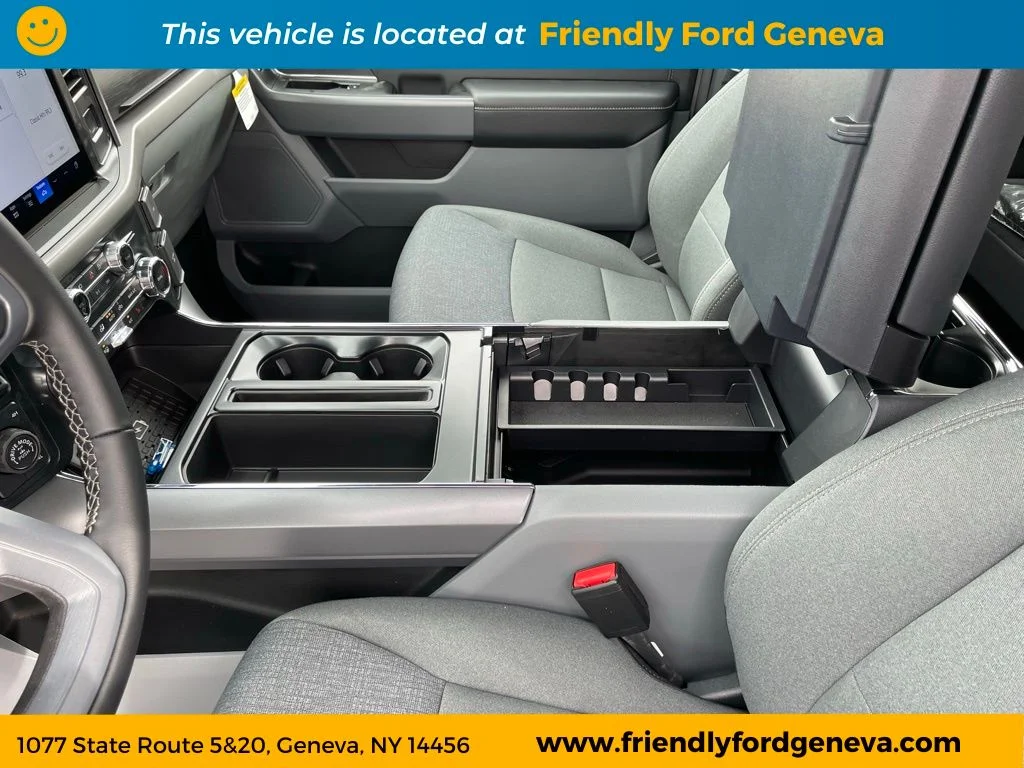 Used 2025 Iconic Silver Metallic Ford XLT image 92