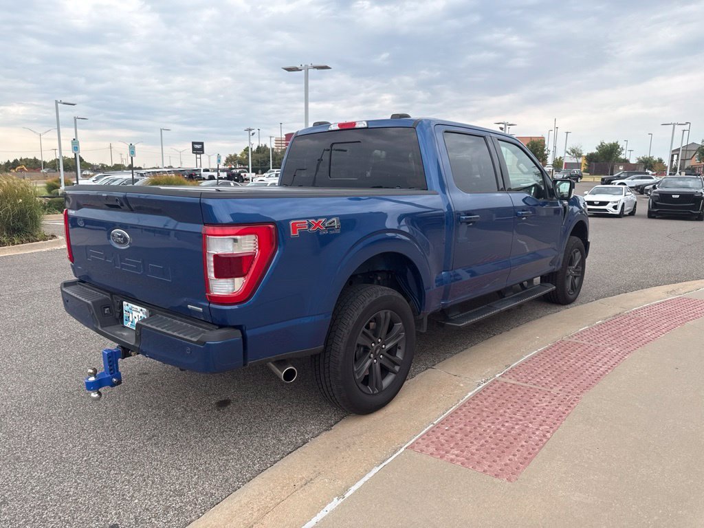 Used 2023 Blue Ford Lariat image 3
