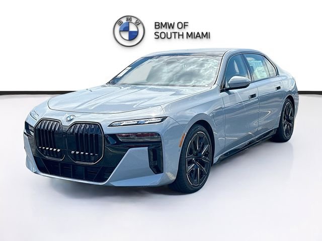 New 2026 Gray BMW 750e xDrive image 3