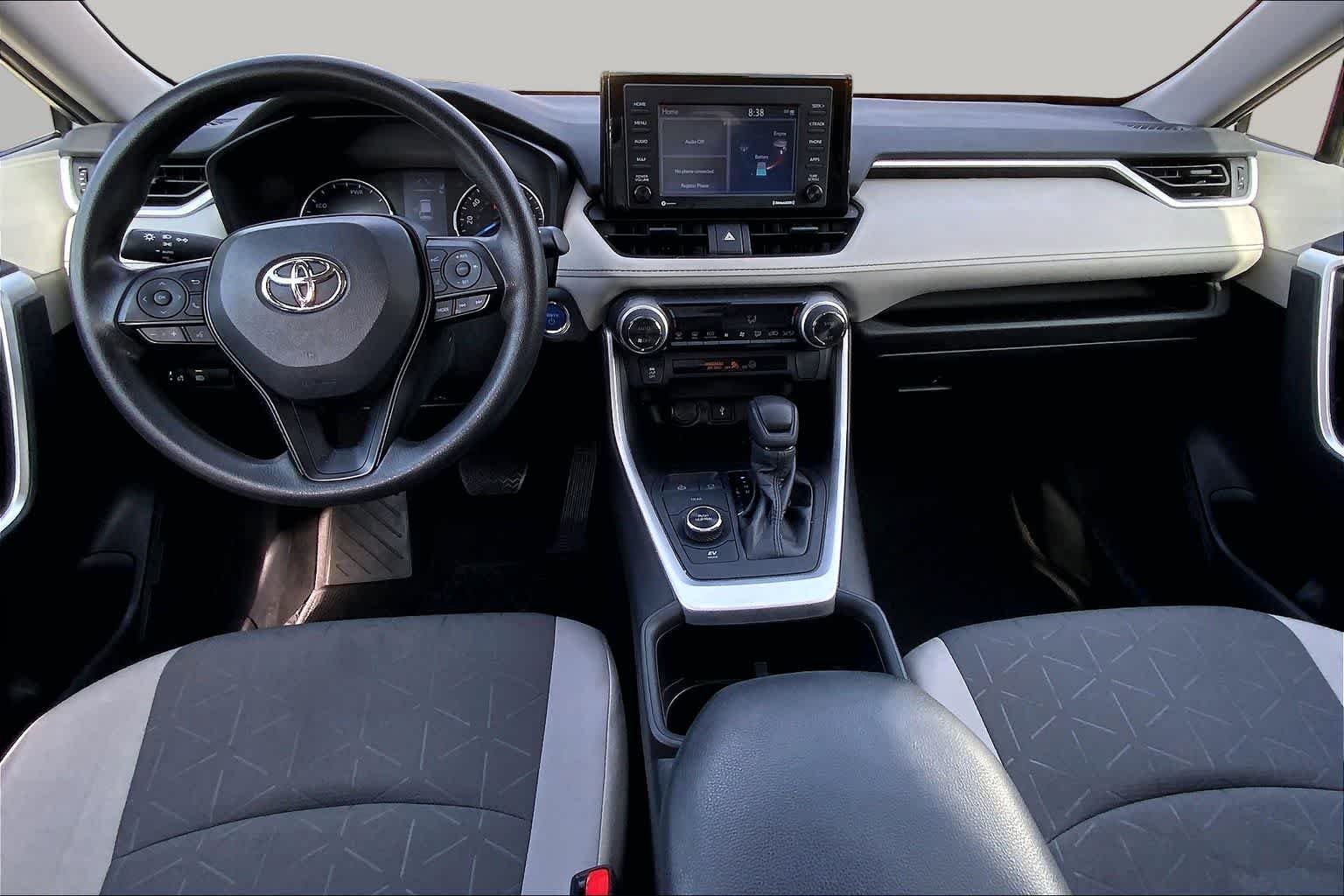Used 2022 Silver Sky Metallic Toyota Hybrid XLE image 15
