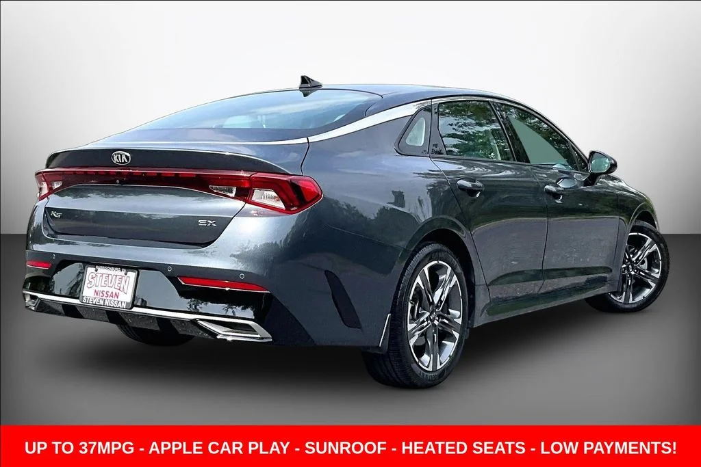 Used 2021 Gray Kia EX image 6