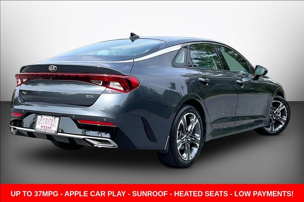 Used 2021 Gray Kia EX image 6