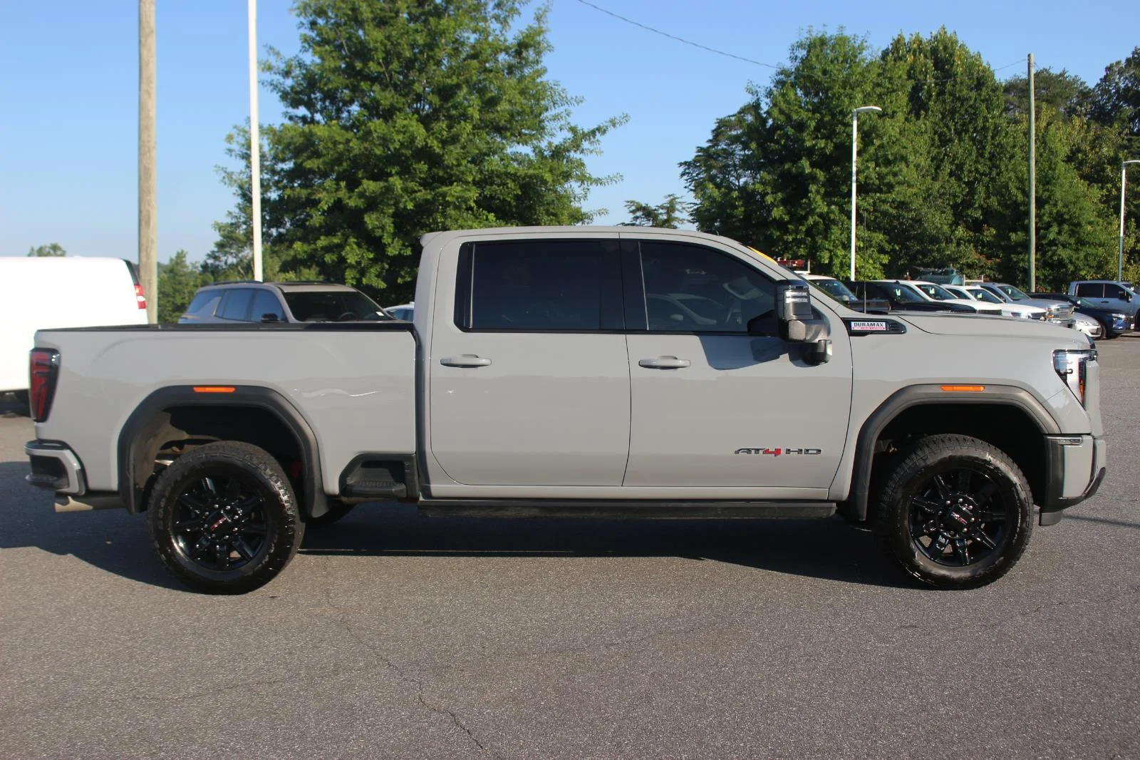 Used 2024 Thunderstorm Gray GMC AT4 image 8