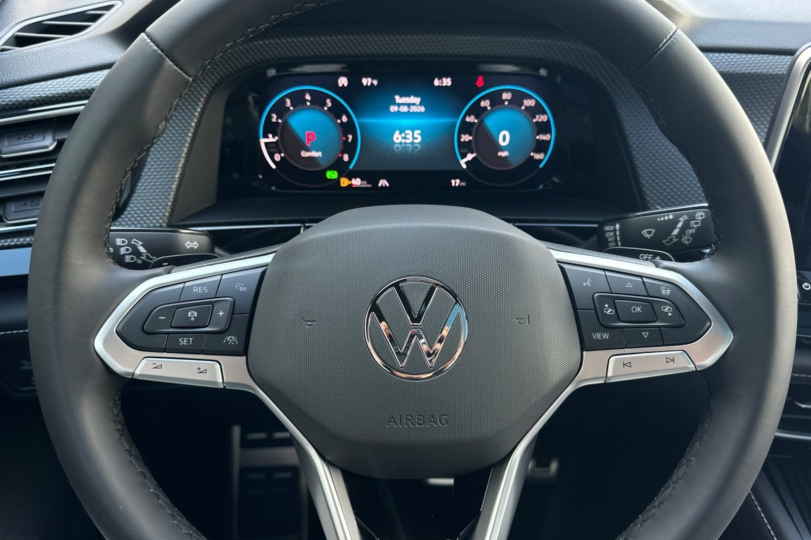 New 2026 Mountain Lake Blue Metallic Volkswagen SEL Premium R-Line image 24