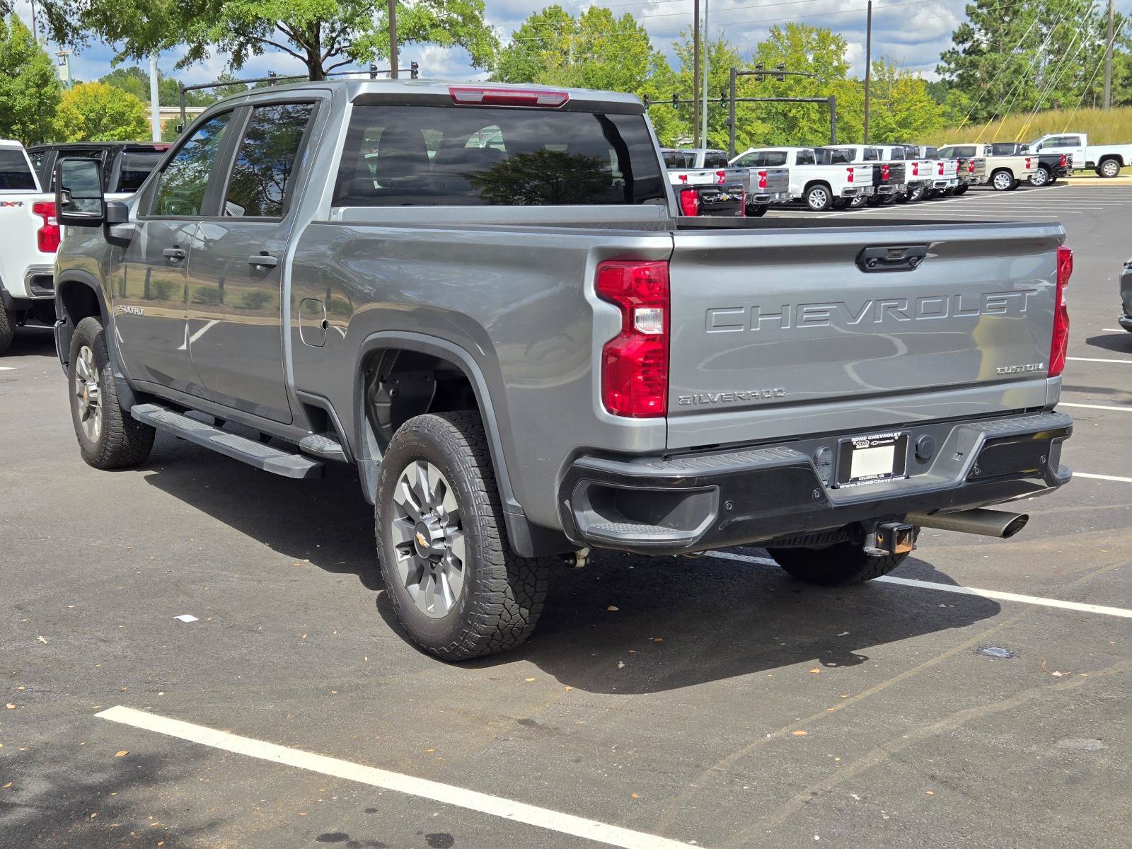 Used 2024 Sterling Gray Metallic Chevrolet Custom image 12