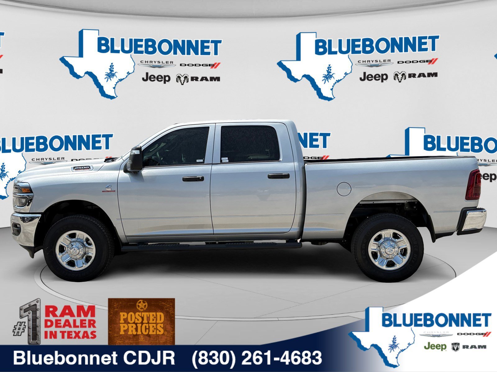 New 2026 Silver-Zynith Exterior Paint RAM Tradesman image 8