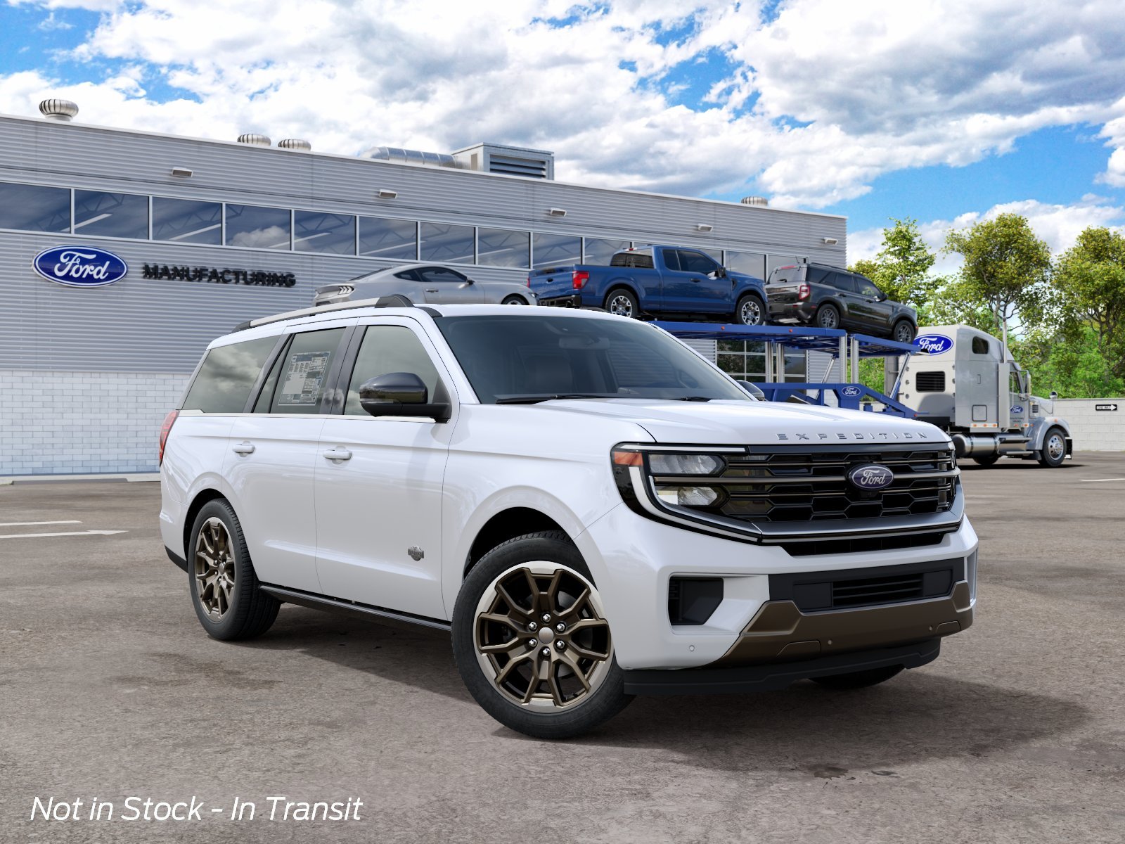 New 2027 Star White Metallic Tri-Coat Ford King Ranch® image 5