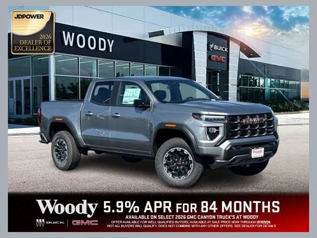New 2026 Sterling Metallic GMC AT4 image 1