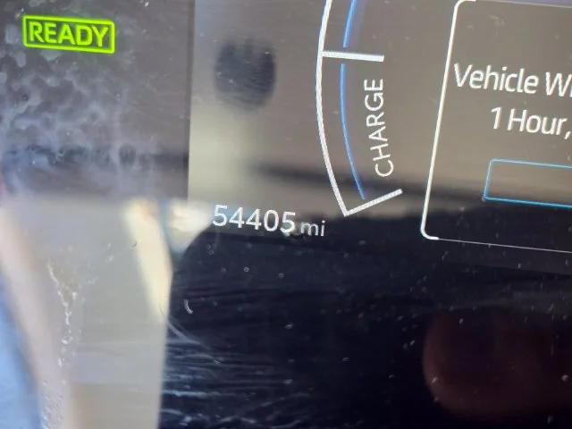 Used 2025 Blue Toyota LE image 28