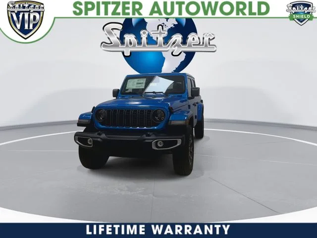 New 2026 Hydro Blue Pearlcoat Jeep Sahara image 3