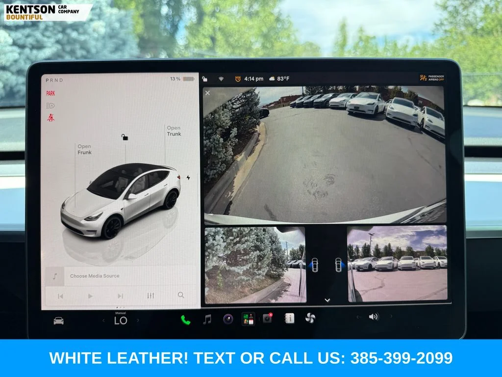 Used 2023 White Tesla Performance image 23