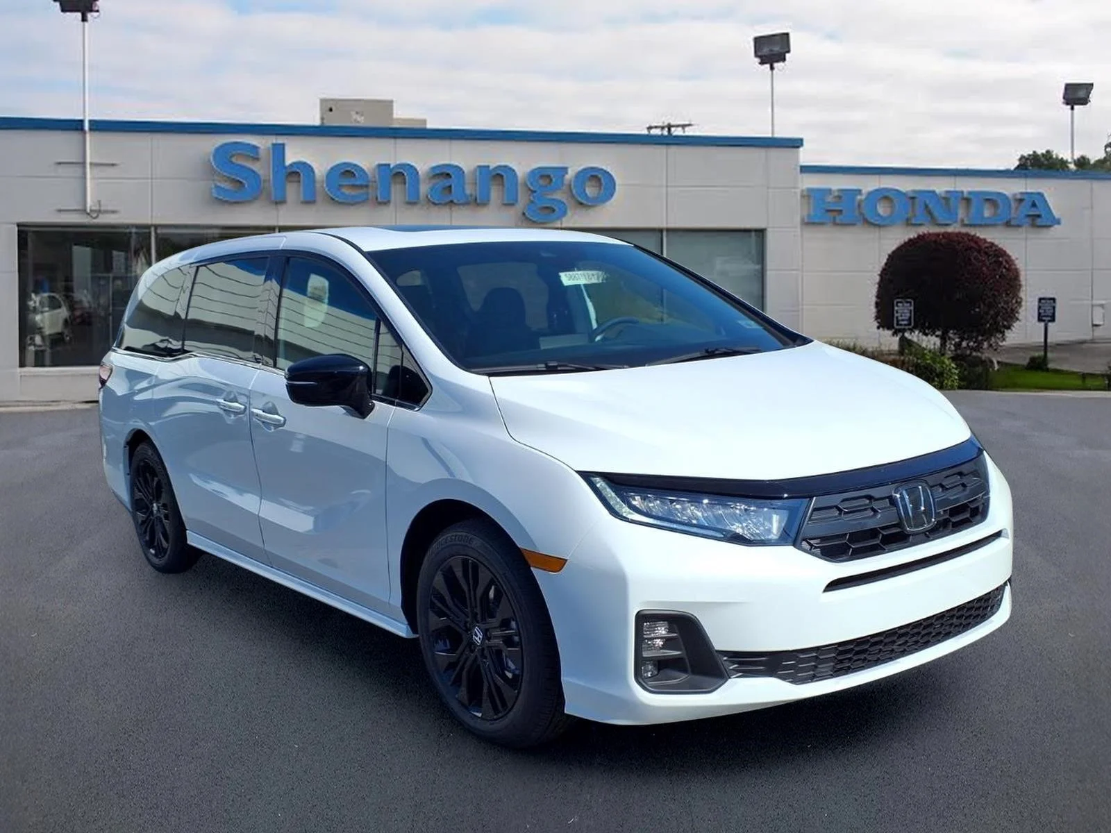 New 2026 Platinum White Pearl Honda Sport-L image 1