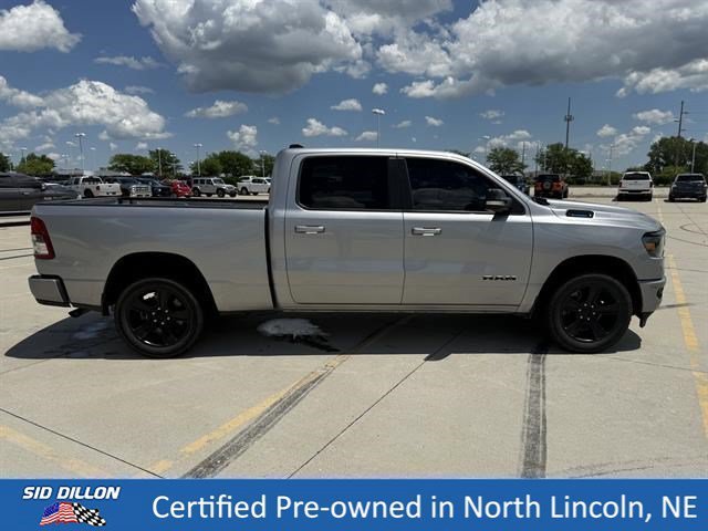 Used 2022 Billet Silver Metallic Clearcoat Ram Big Horn image 3