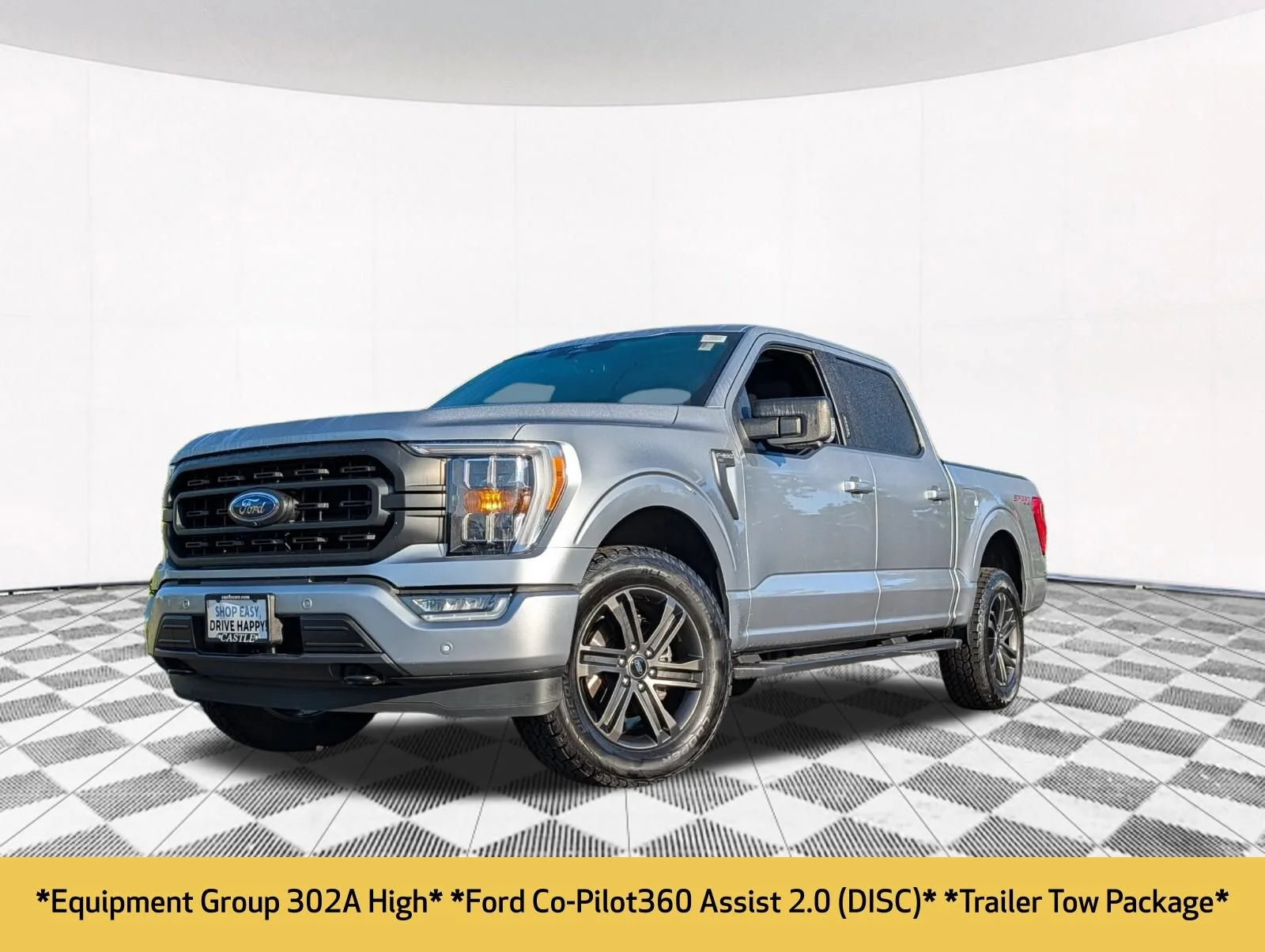 Used 2022 Silver Ford XLT image 2