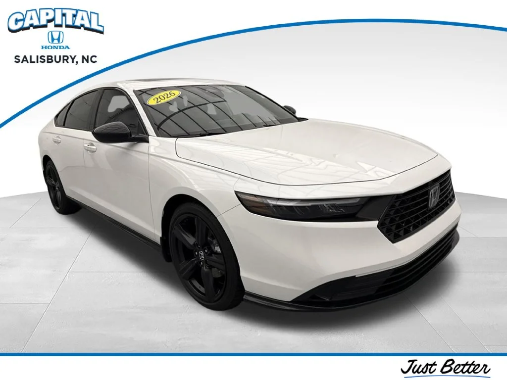 New 2026 Platinum White Pearl Honda Sport-L image 1