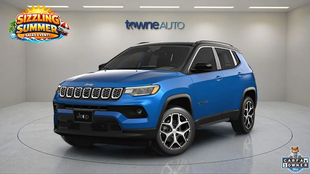 Used 2024 Blue Jeep Limited image 1