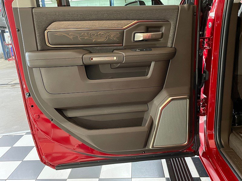 New 2027 Molten Red Pearl-Coat Paint RAM Longhorn Mega Cab 6