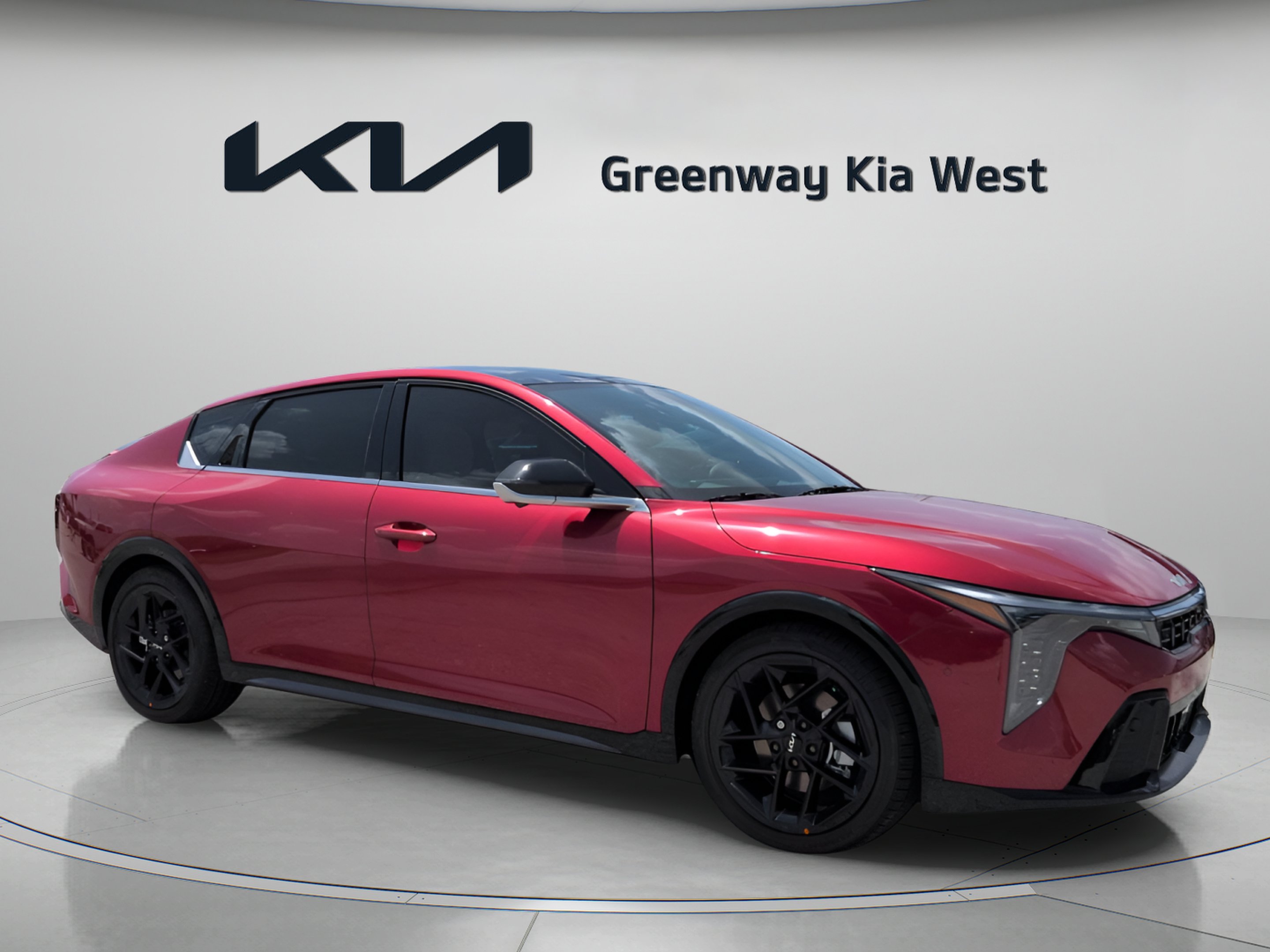 New 2026 Currant Red Kia GT-Line Turbo image 2