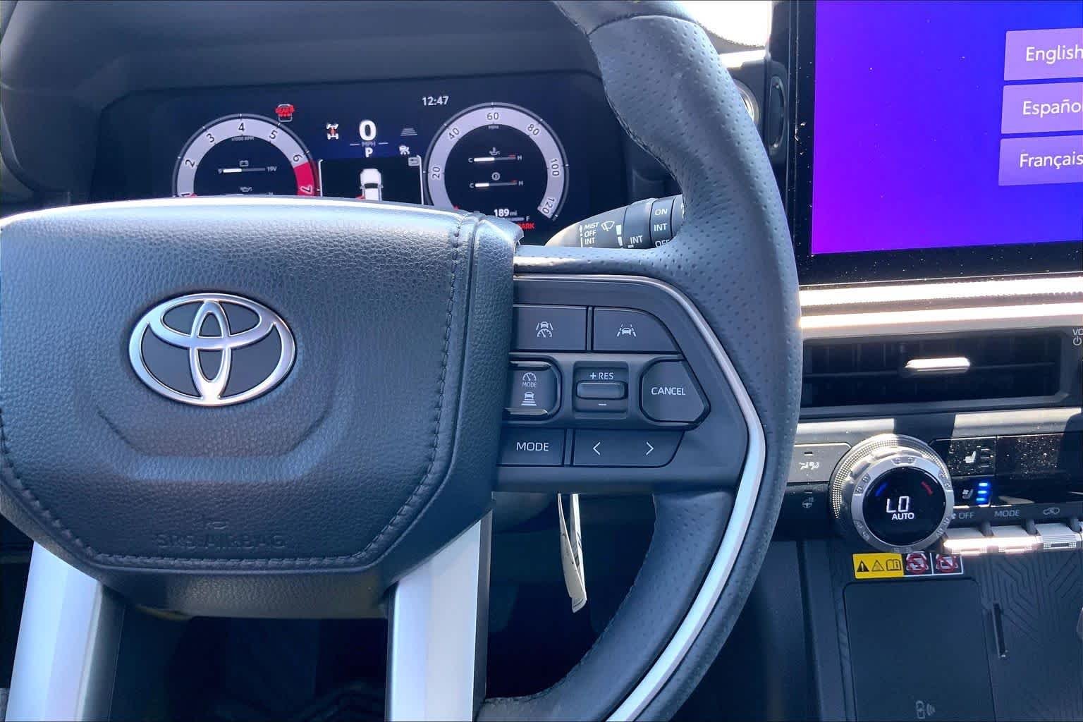 Used 2025 Black Toyota Hybrid Limited image 25