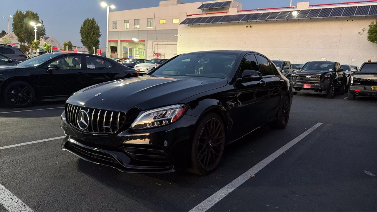 Used 2020 Black Mercedes-Benz C 63 S AMG® image 1