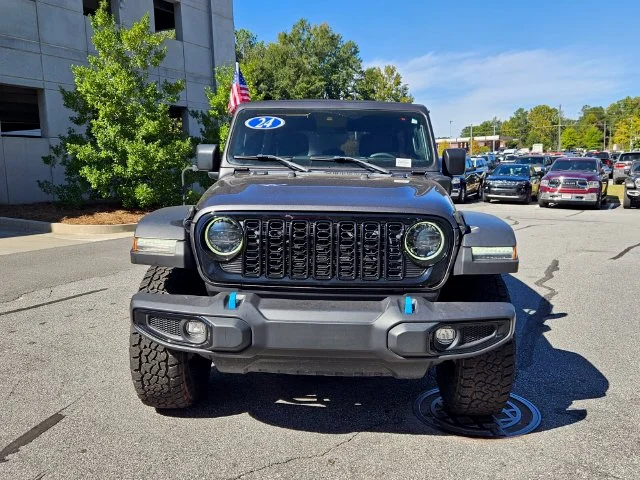 Used 2024 Gray Jeep Willys 4xe image 2