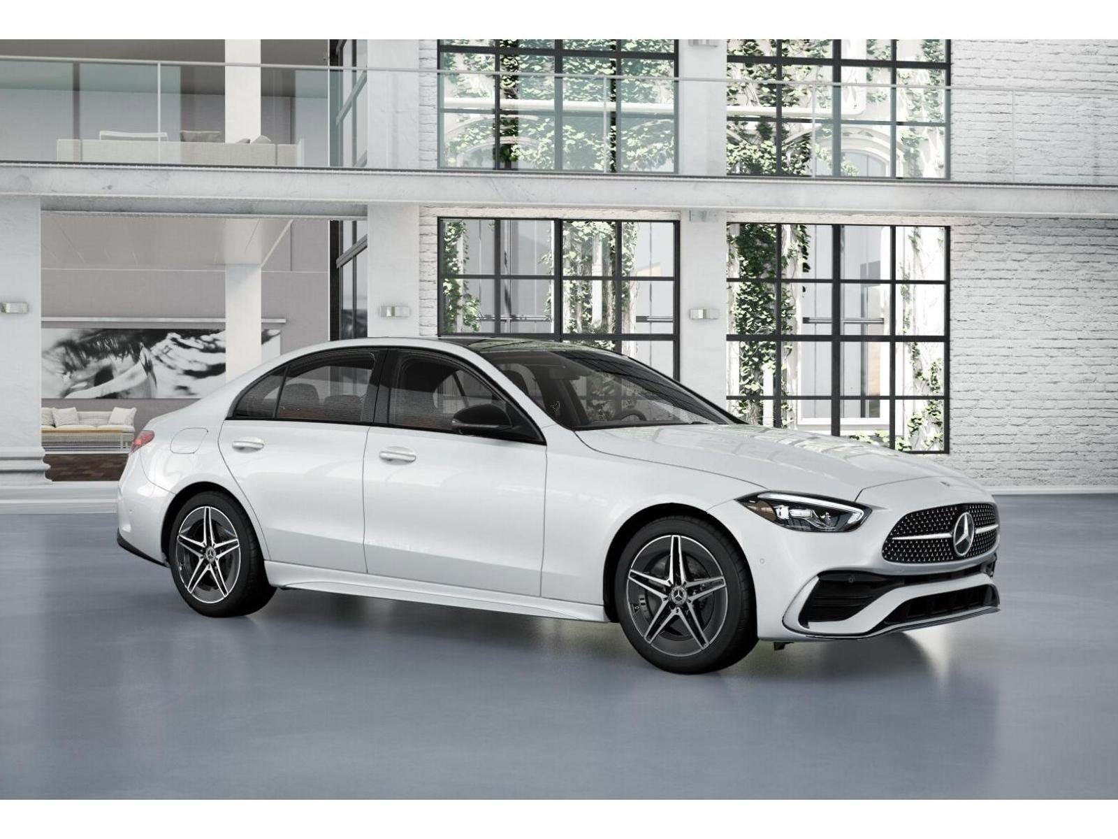 New 2026 MANUFAKTUR Moonlight White Metallic Mercedes-Benz C 300 image 12