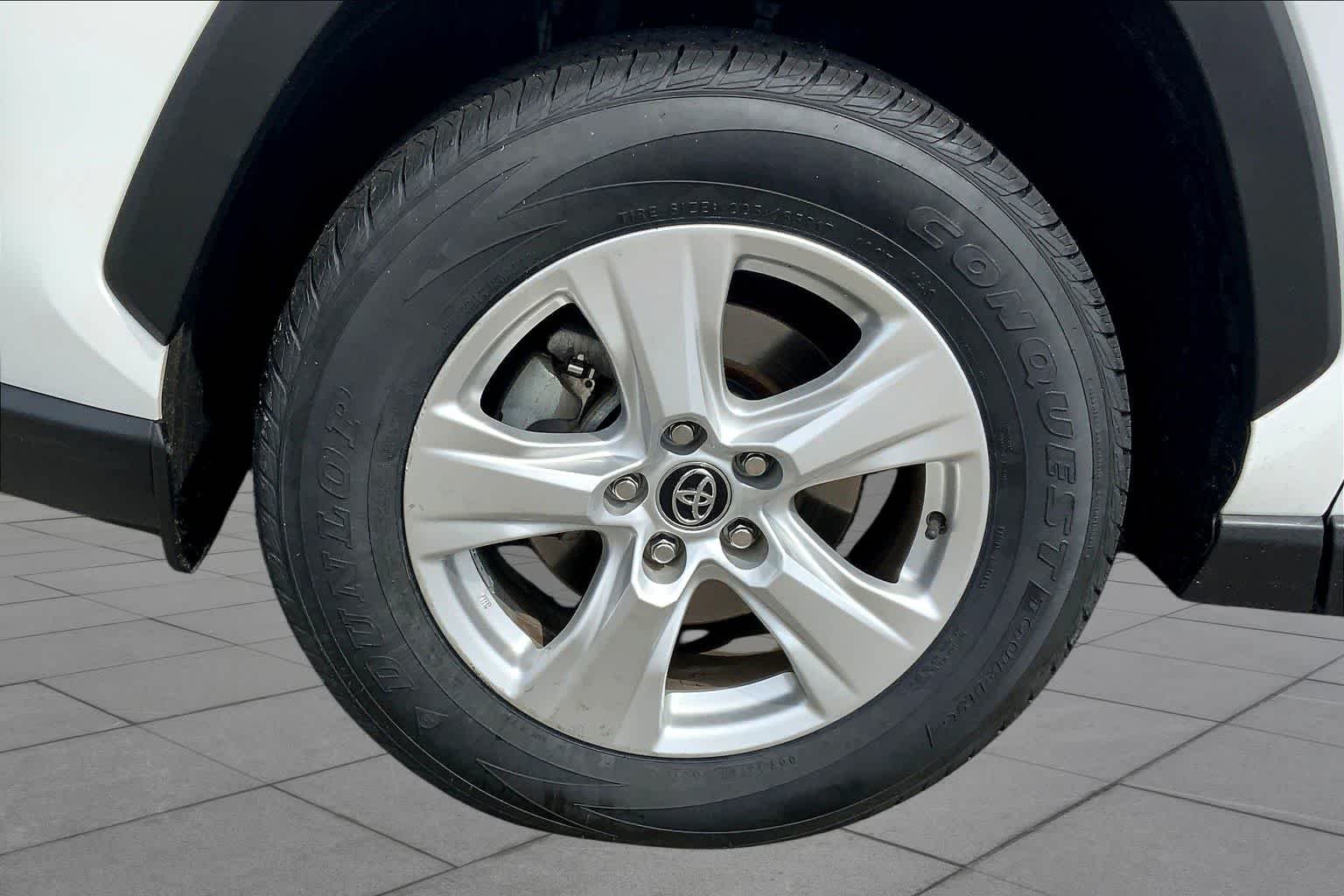 Used 2021 Super White Toyota XLE image 11