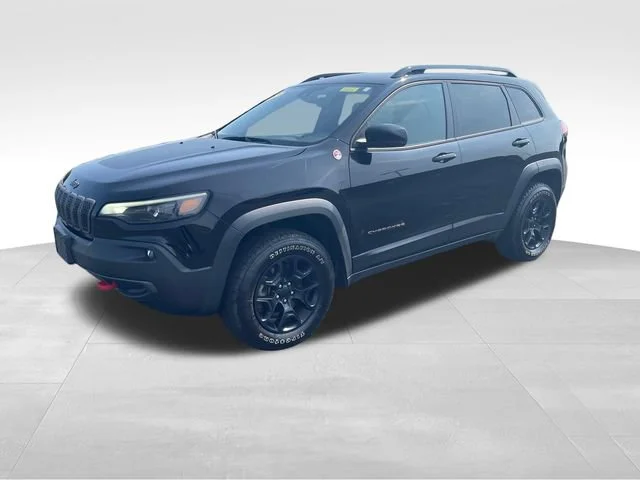 Used 2022 Black Jeep Trailhawk 4x4 image 1