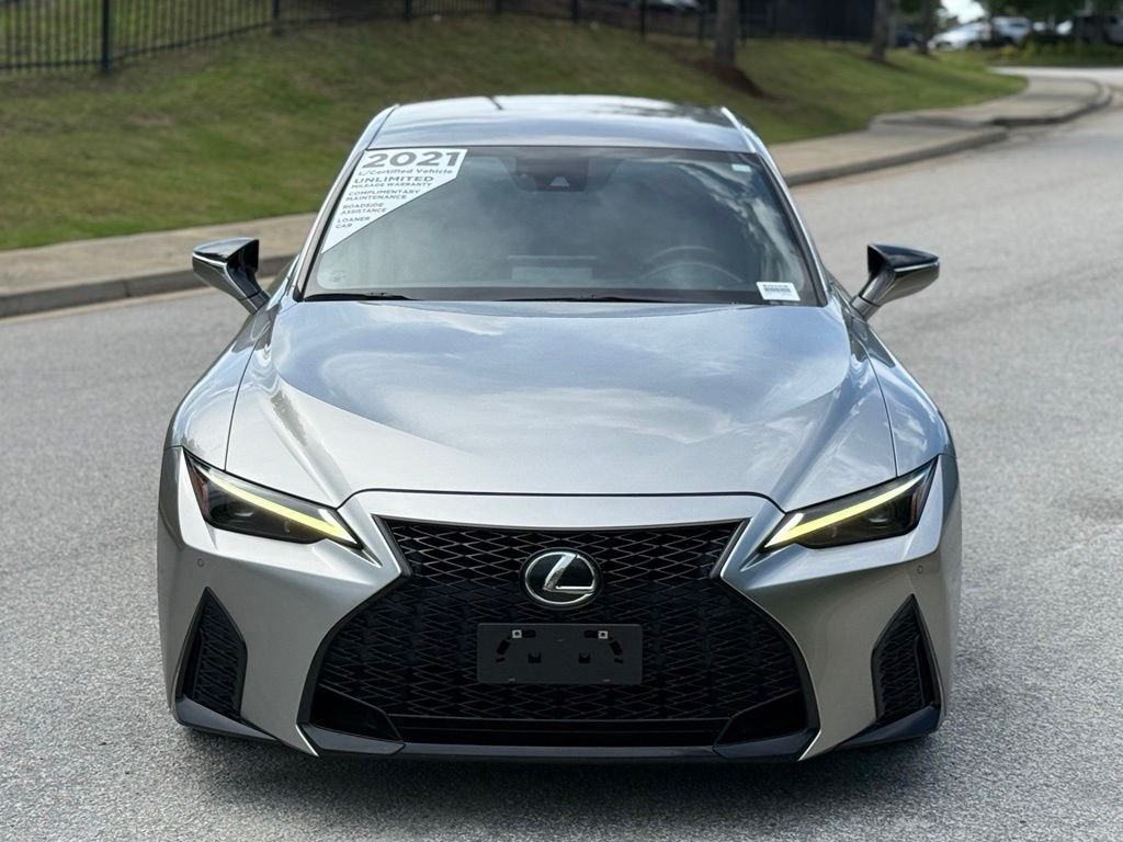 Certified Used 2021 ATOMIC SILVER Lexus 350 F SPORT image 9