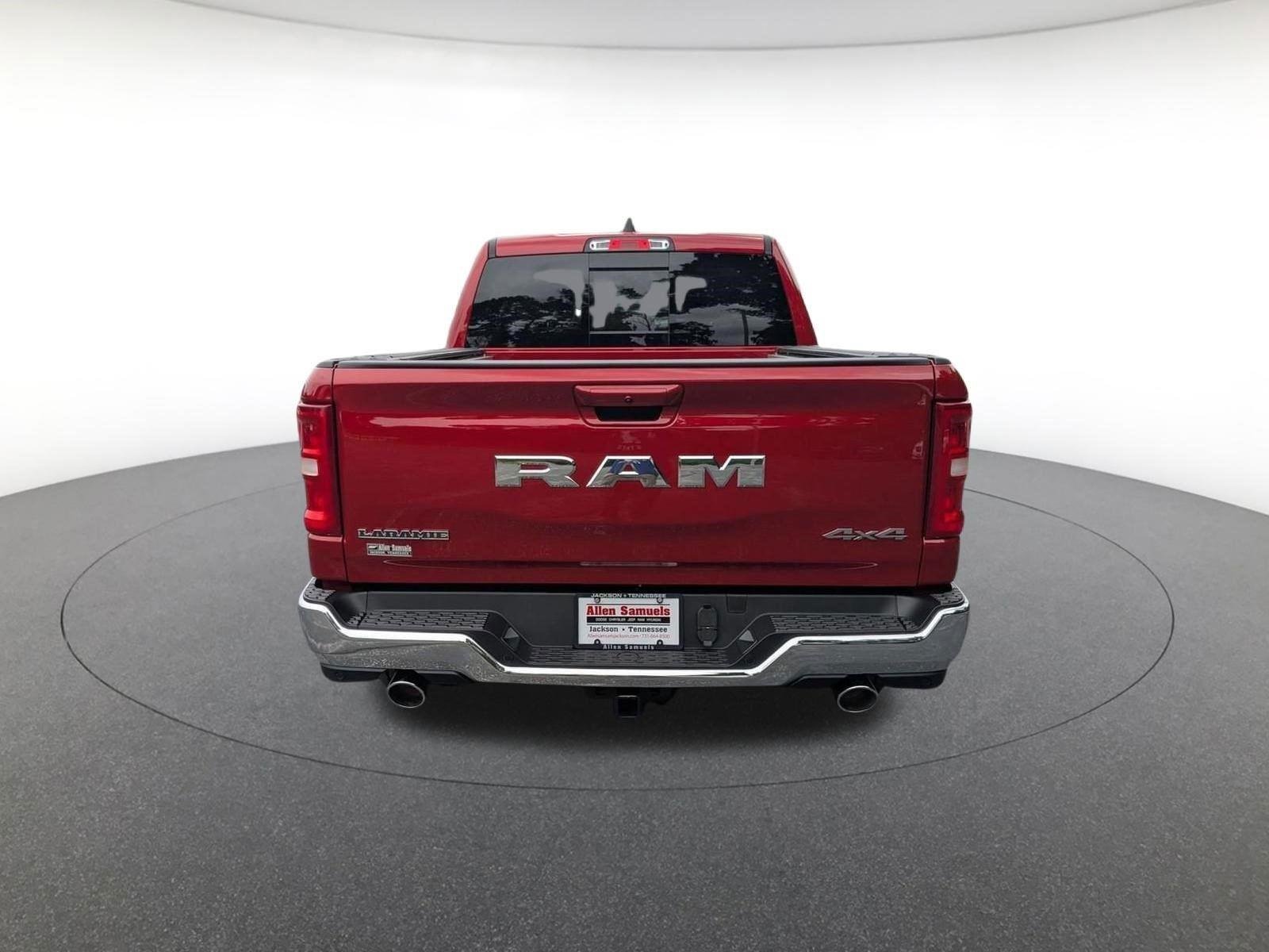 New 2026 Molten Red Pearl-Coat Exterior Paint RAM Laramie image 5