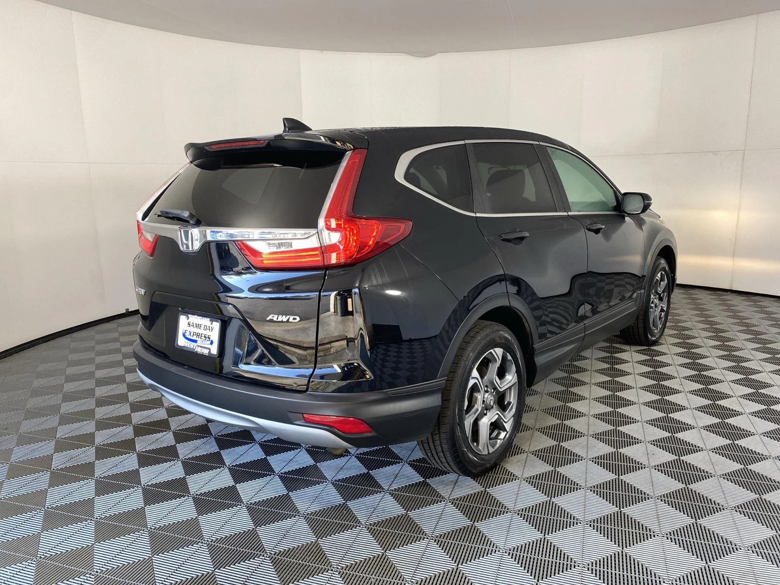 Used 2019 Crystal Black Pearl Honda EX image 8