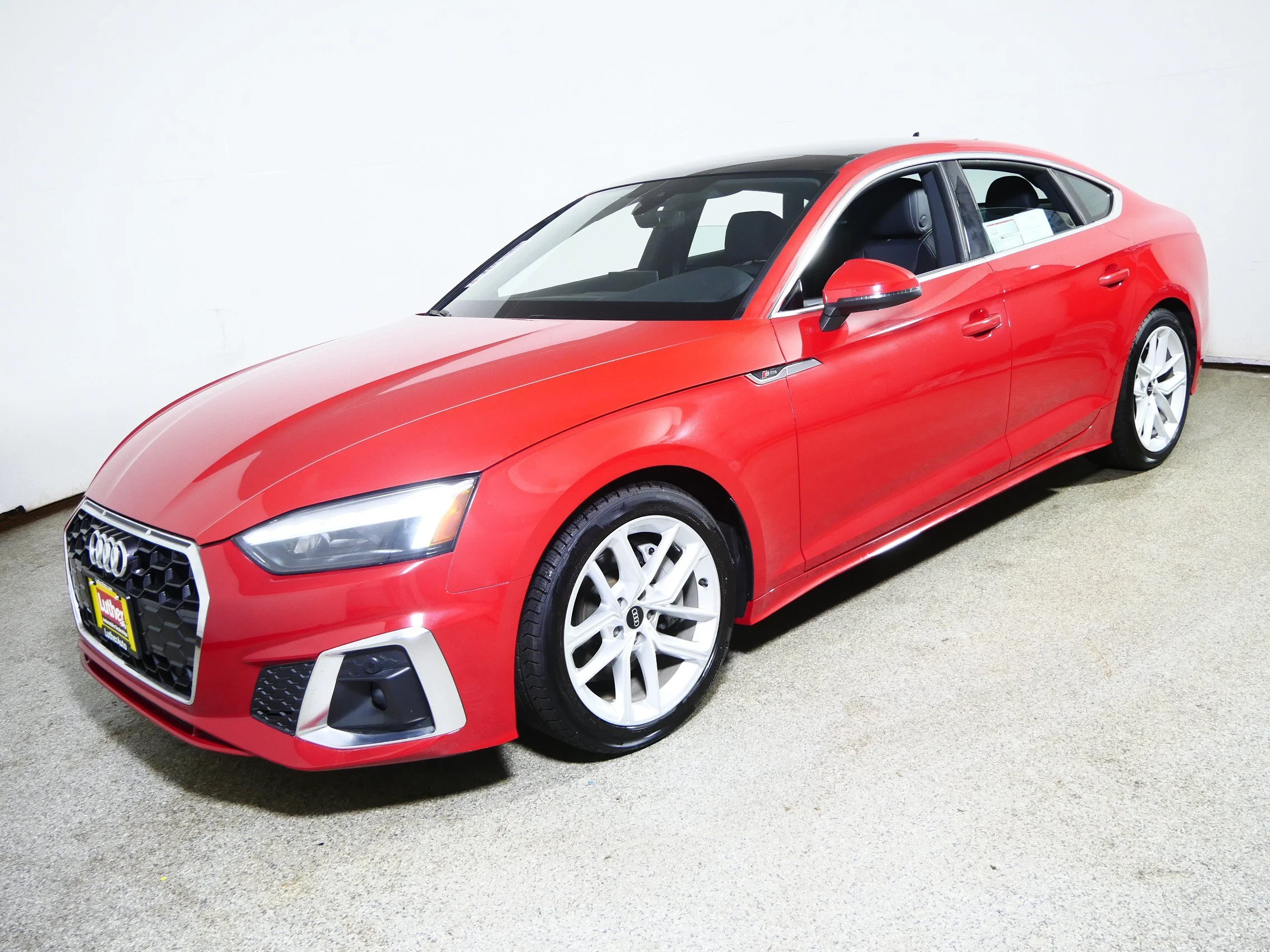 Used 2024 Progressive Red Metallic Audi S line Premium Plus image 3