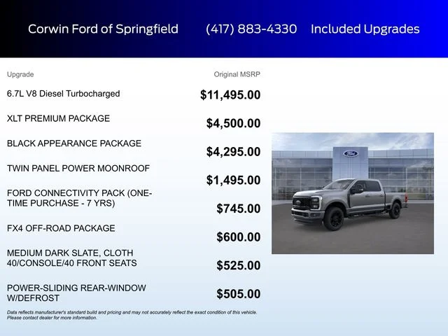 New 2026 Carbonized Gray Metallic Ford F-250® XLT image 5
