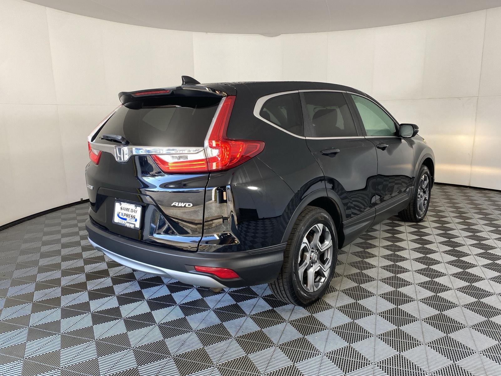 Used 2019 Crystal Black Pearl Honda EX image 8