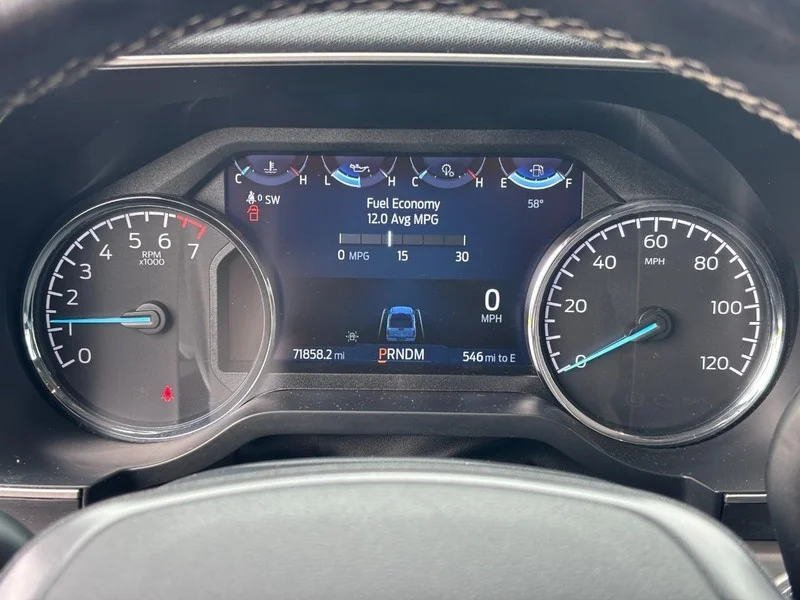 Used 2023 Antimatter Blue Metallic Ford XLT image 19