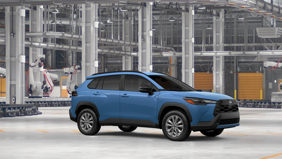 New 2026 Cavalry Blue Toyota LE image 14