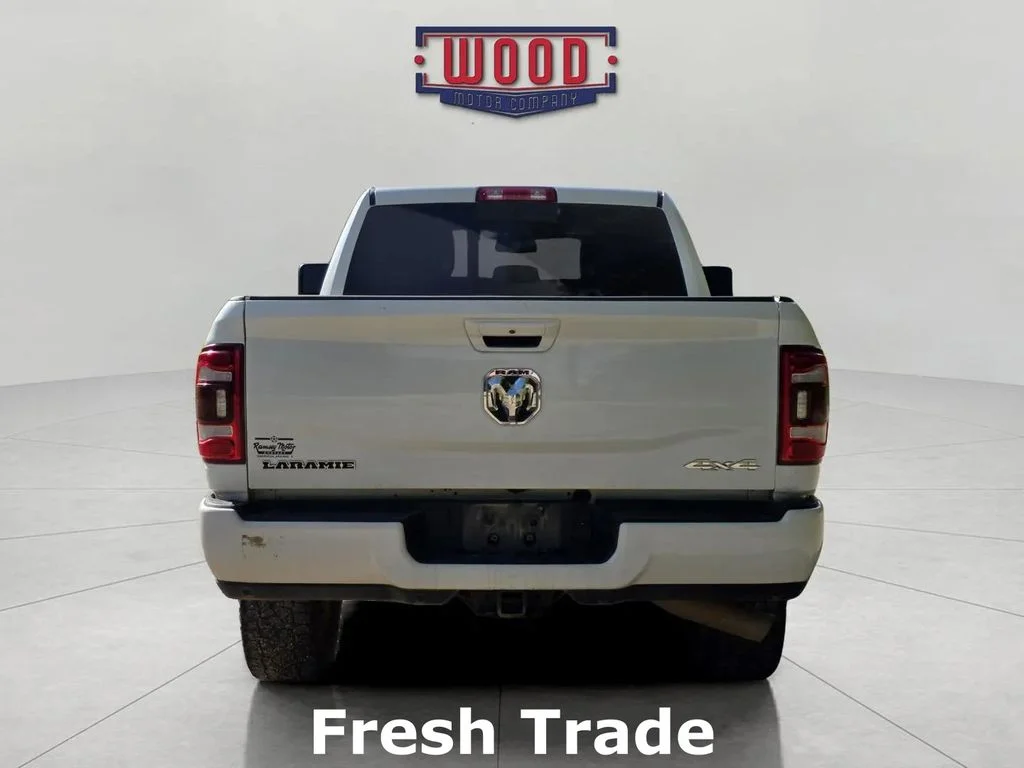 Used 2024 Bright White Clearcoat Ram Laramie image 5