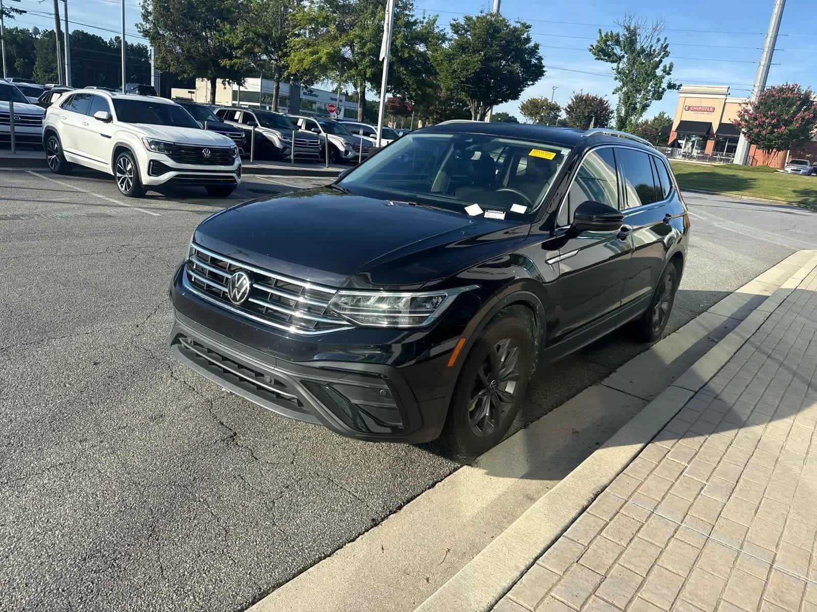Certified Used 2023 Deep Black Pearl Volkswagen SE image 7