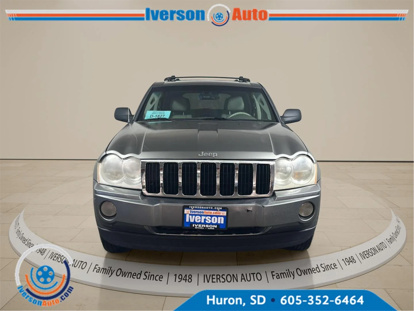 Used 2007 Jeep Grand Cherokee Limited with VIN 1J8HR58227C634990 for sale in Huron, SD