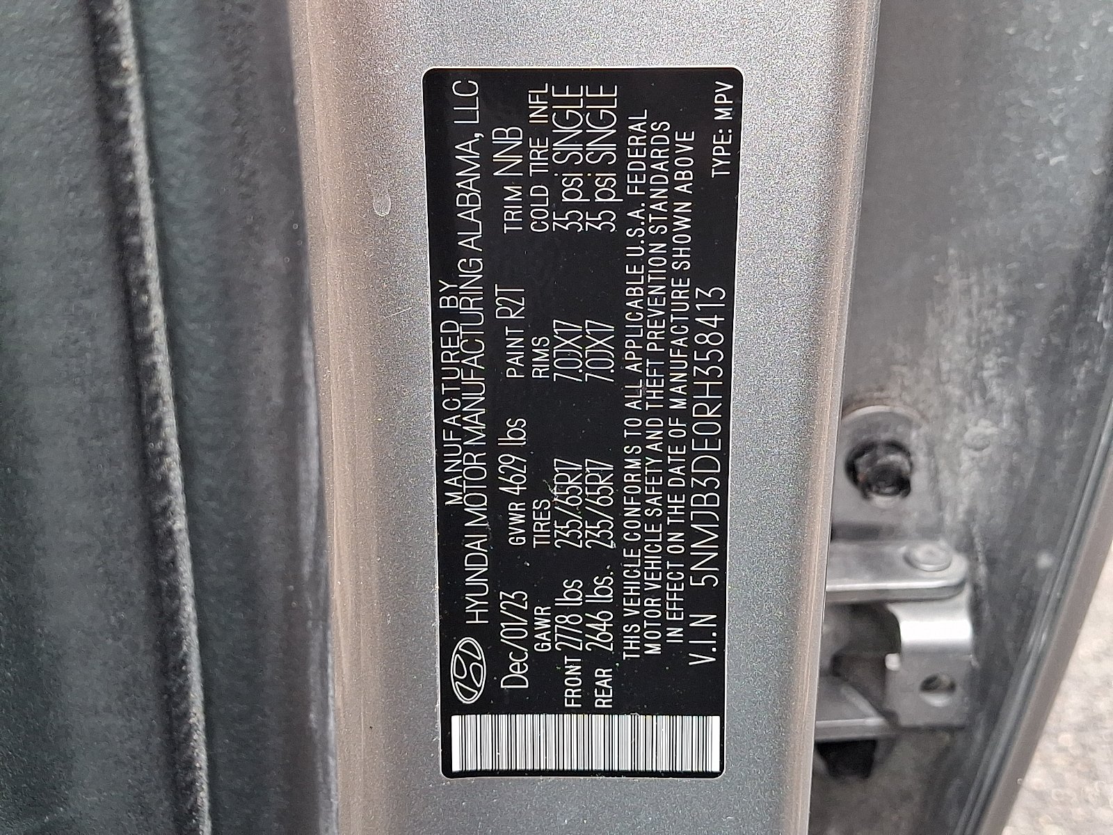 Used 2024 Shimmering Silver - R2T Hyundai SEL image 26